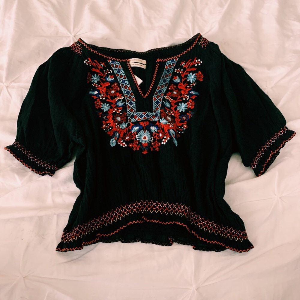 COPY - Floral urban outfitters top NWT